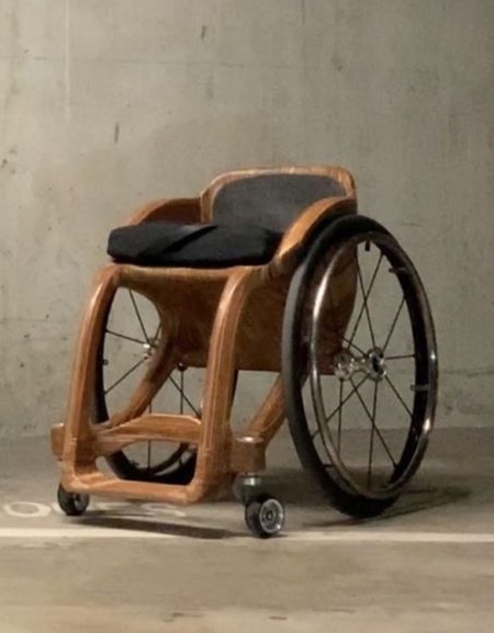 Wooden Wheelchair
