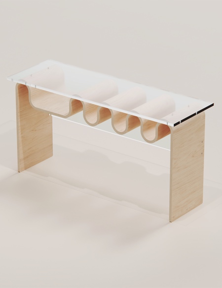 Wave Desk by Bored Eye