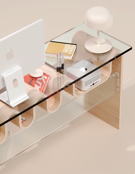 Aalto Desk by Bored Eye Design