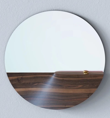 Shelf Mirror by Deniz Aktay