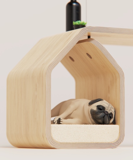 Dog House Desk by Liam de la Bedoyere