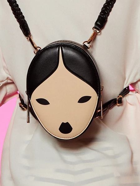 Doll Head Purse