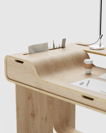 Hollow Desk by SUNRIU