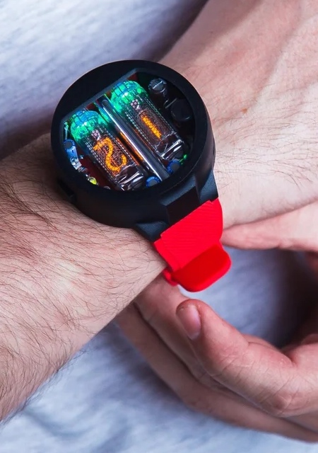 Nixie Tube Wrist Watch