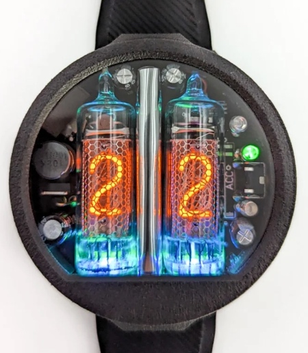 Soviet Nixie Tube Watch