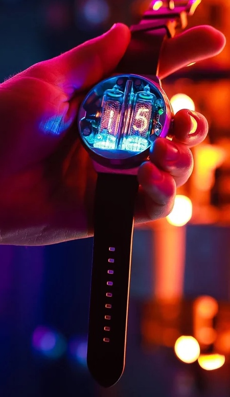 Nixie Tubes Watch