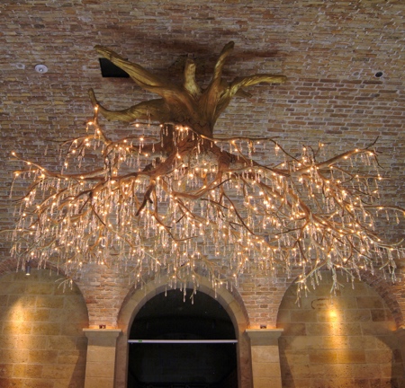 Tree Chandelier by Donald Lipski