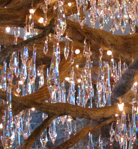 Donald Lipski Tree Chandelier