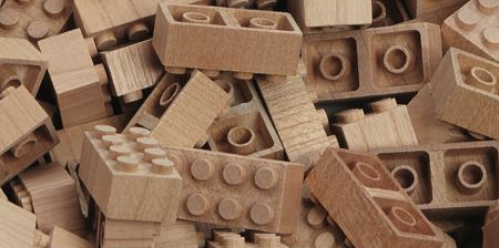 Bamboo LEGO Bricks