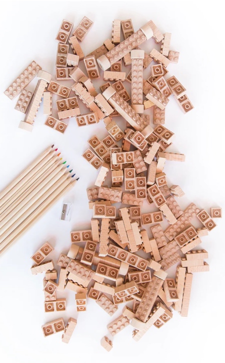 Wooden LEGO Bricks