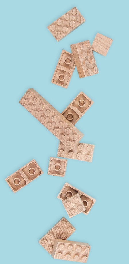 Wood LEGO