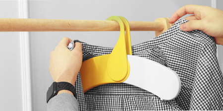 Banana Shaped Clothes Hanger