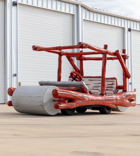 Flintstones Flintmobile Golf Cart