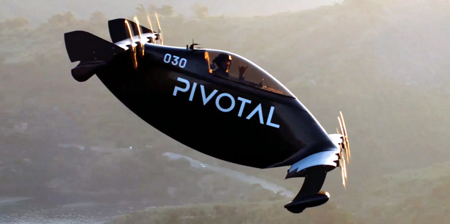Pivotal Helix eVTOL Aircraft