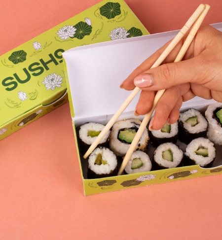 SUSHO Cardboard Sushi Packaging