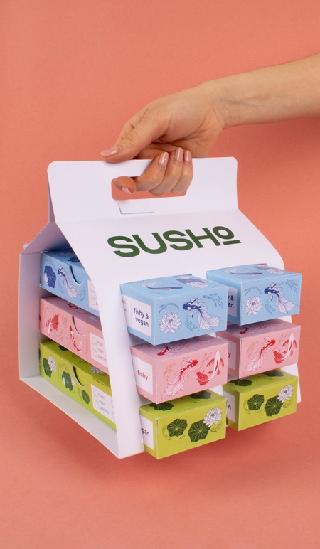 SUSHO Paper Sushi Packaging