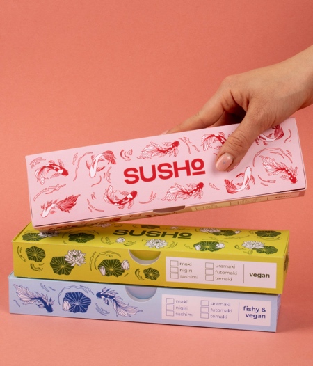 Paper Sushi Packaging