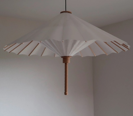 Umbrella Shaped Lamp
