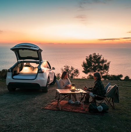 Self-inflating Tesla Mattress