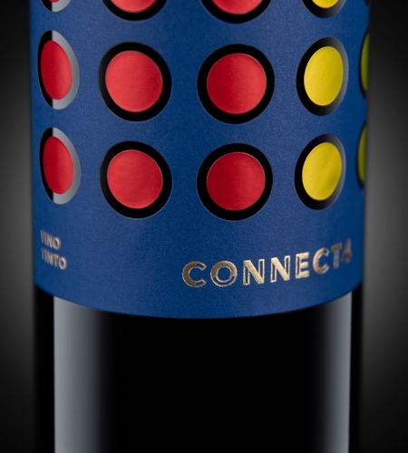 Javier Garduno Connect 4 Wine Packaging