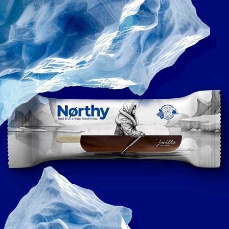 Kayak Ice Cream Packaging