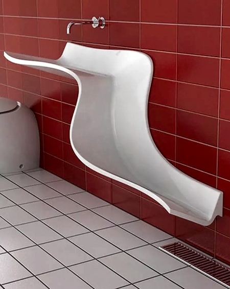 Waterfall Bathroom Sink