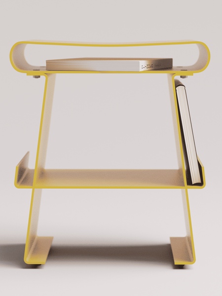 Bookshelves Stool