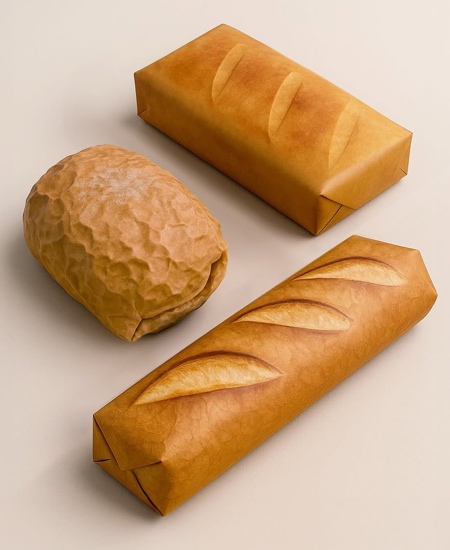 Bread Gift Wrapping Paper