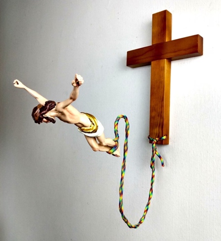 BunJesus Bungee Jumping Jesus