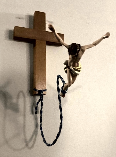 Jumping Jesus Cross
