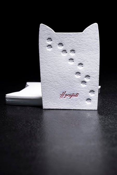 Cat Themed Business Card