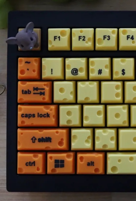 Cheese Computer Keyboard