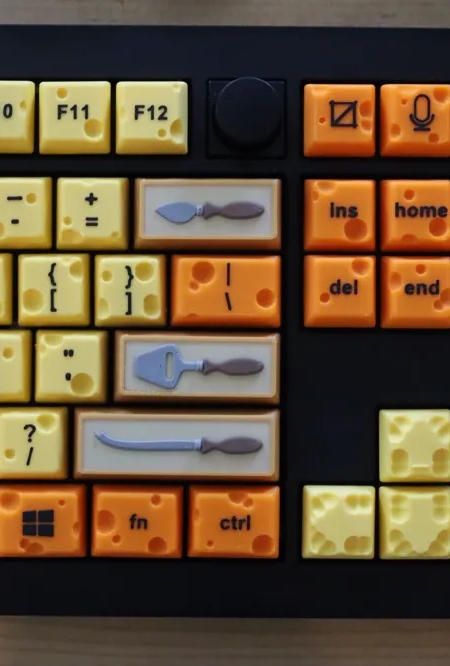 Mechanical Keyboard Cheese Board