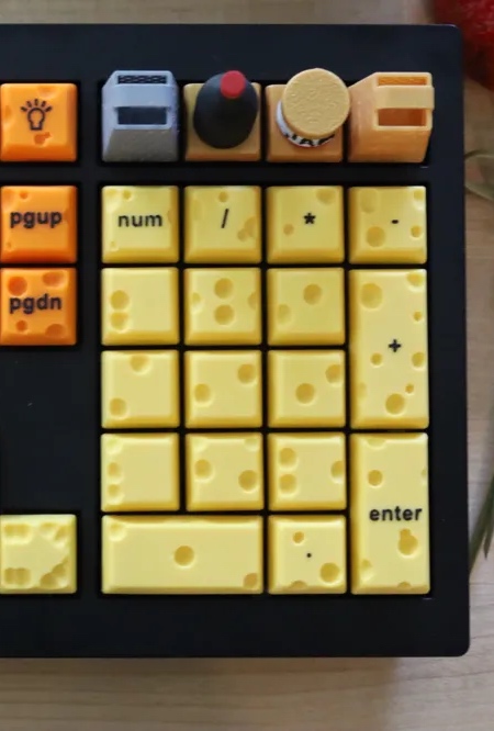 Keyboard Cheese Board