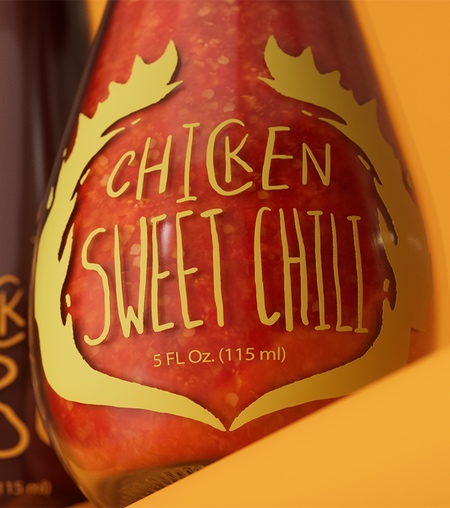 Takhmina Oripova Chicken Drumstick Sauce