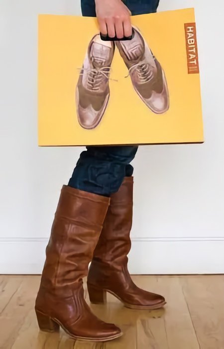 Habitat Shoes Shopping Bag