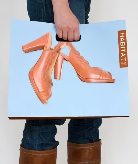 Habitat Shoe Shopping Bag