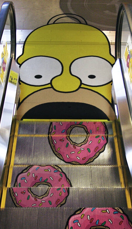 Simpsons Escalator