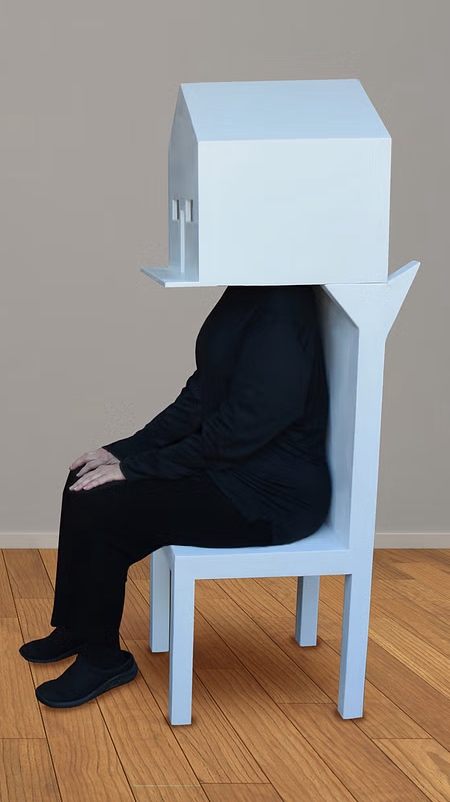 The House Sitter Chair by Michael Jantzen