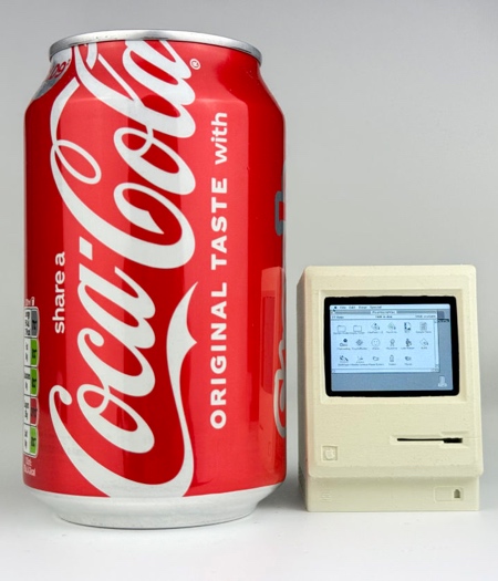 Miniature Apple Mac Computer