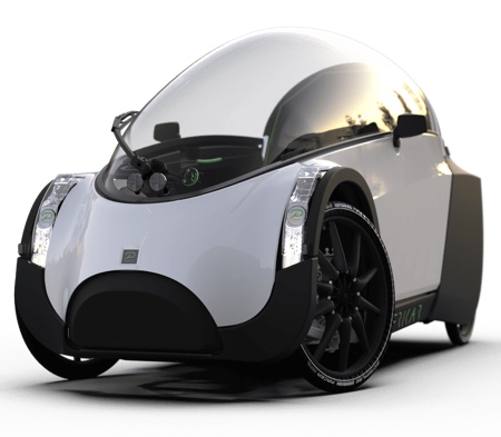 Fully Enclosed Bicycle