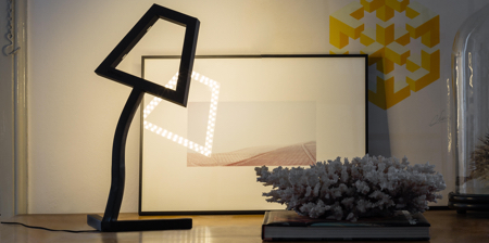 Skitsch 2D Lamp by Ding3000