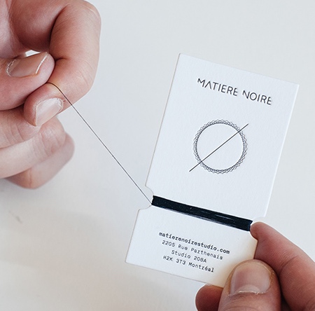 Matiere Noire Business Card