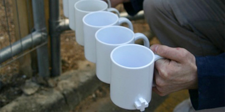 Link Mugs by Jonathan Aspinall