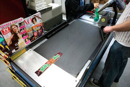 Milky Way Store Conveyor Belt