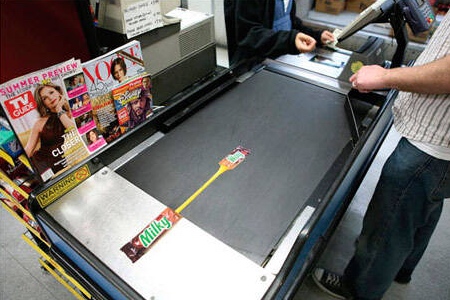 Milky Way Cashier Conveyor Belt