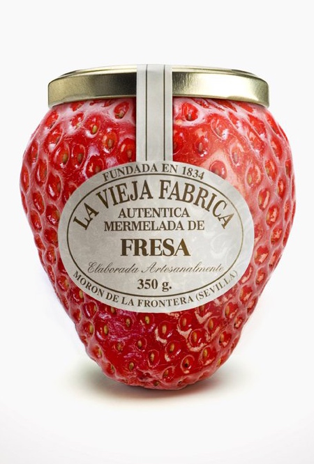 Fruit Shaped Jam Bottle