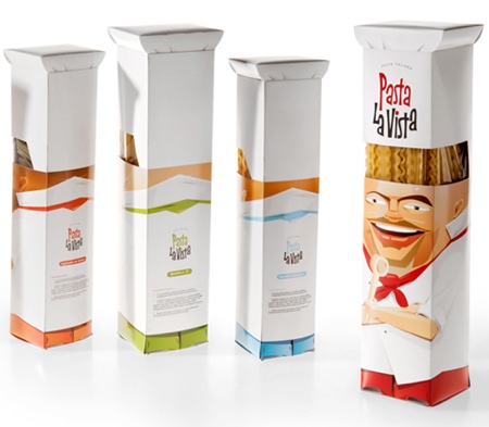 Pasta La Vista Spaghetti Packaging