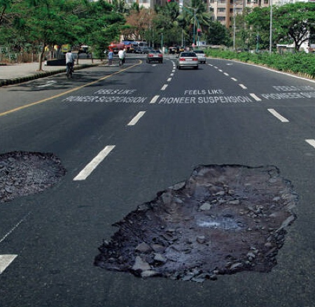 Pothole Stickers