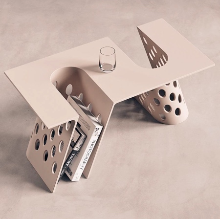 RAY 3D Printed Coffee Table